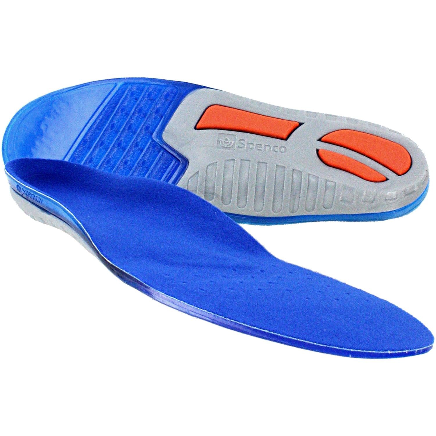 Unisex Spenco Spenco Gel Total Support Insoles Unisex Insoles Blue Blue