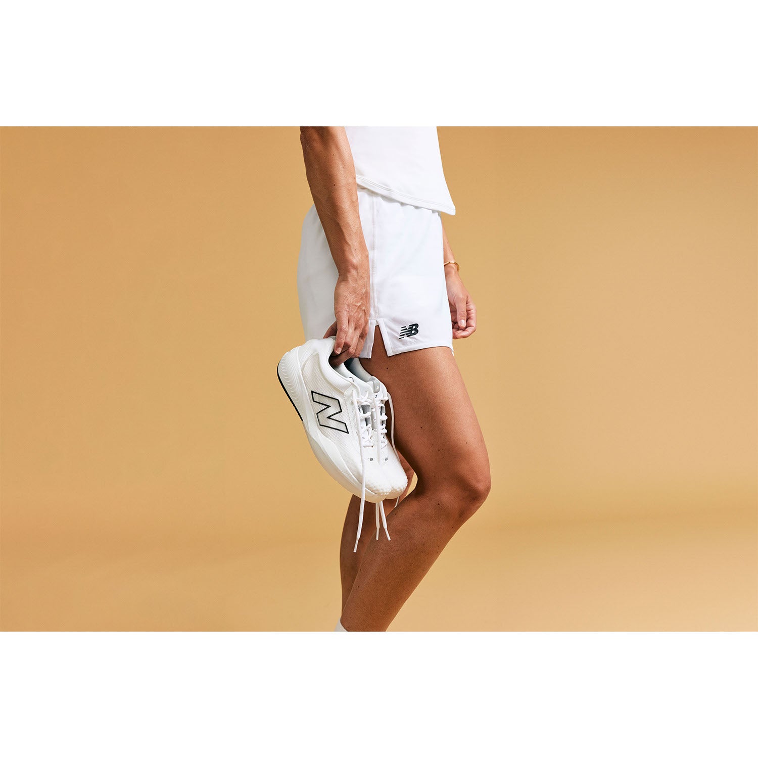 Womens New balance Women's New Balance WCH996V6 White/Black Pickleball/Court Synthetic White/Black
