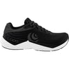 Womens Topo Topo Ultrafly 5 Women's Athletic Shoes Black/White Mesh (Stability Support) Black/White Mesh