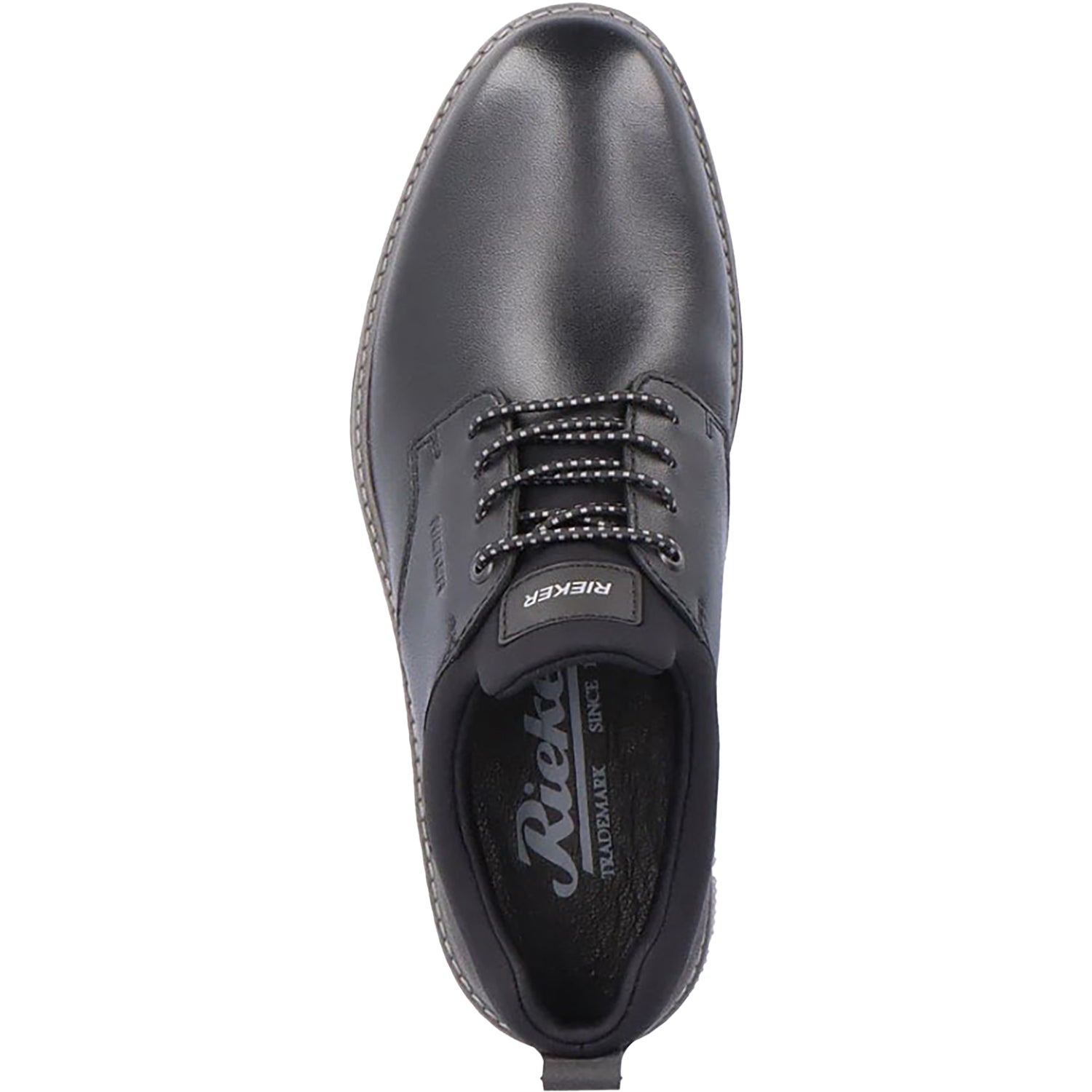 Mens Rieker Rieker 14454-01 Men's Dress Shoes Black/Black/Black Leather Black/Black/Black Leather
