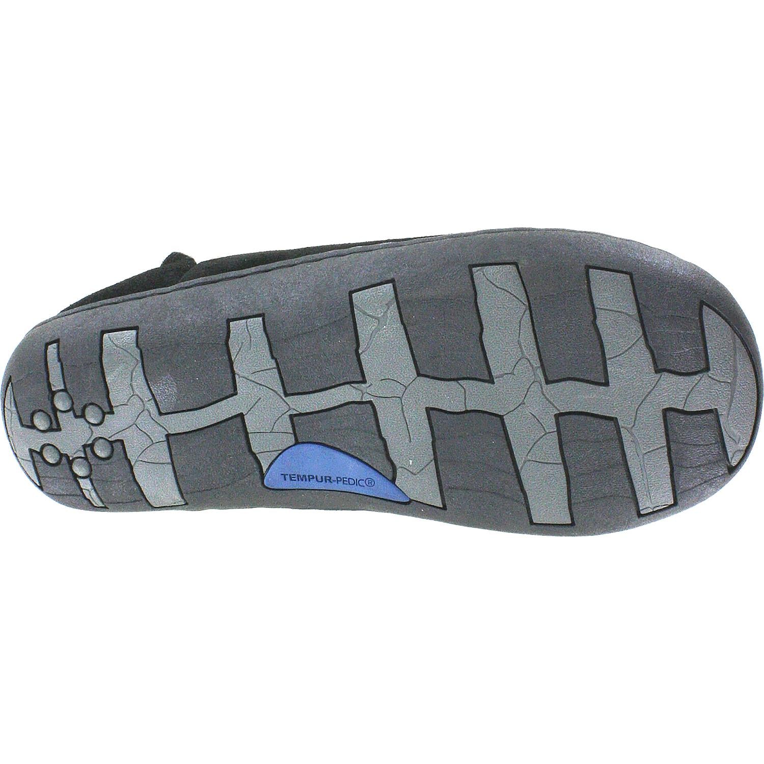 Womens Tempur-pedic Tempur-Pedic Vallery Women's Tempur-Pedic Slippers Black Suede Black Suede