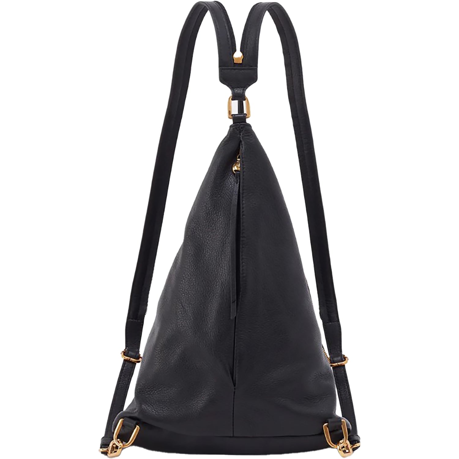 Womens Hobo Hobo International Sway Small Sling Pebbled Handbag Black Black