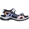 Womens Ecco Ecco Yucatan Women's Sandals Multi Color Eventide Nubuck Multi Color Eventide Nubuck