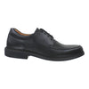 Mens Ecco Ecco Holton Apron Toe Tie Men's Dress Shoes Black Leather Black Leather