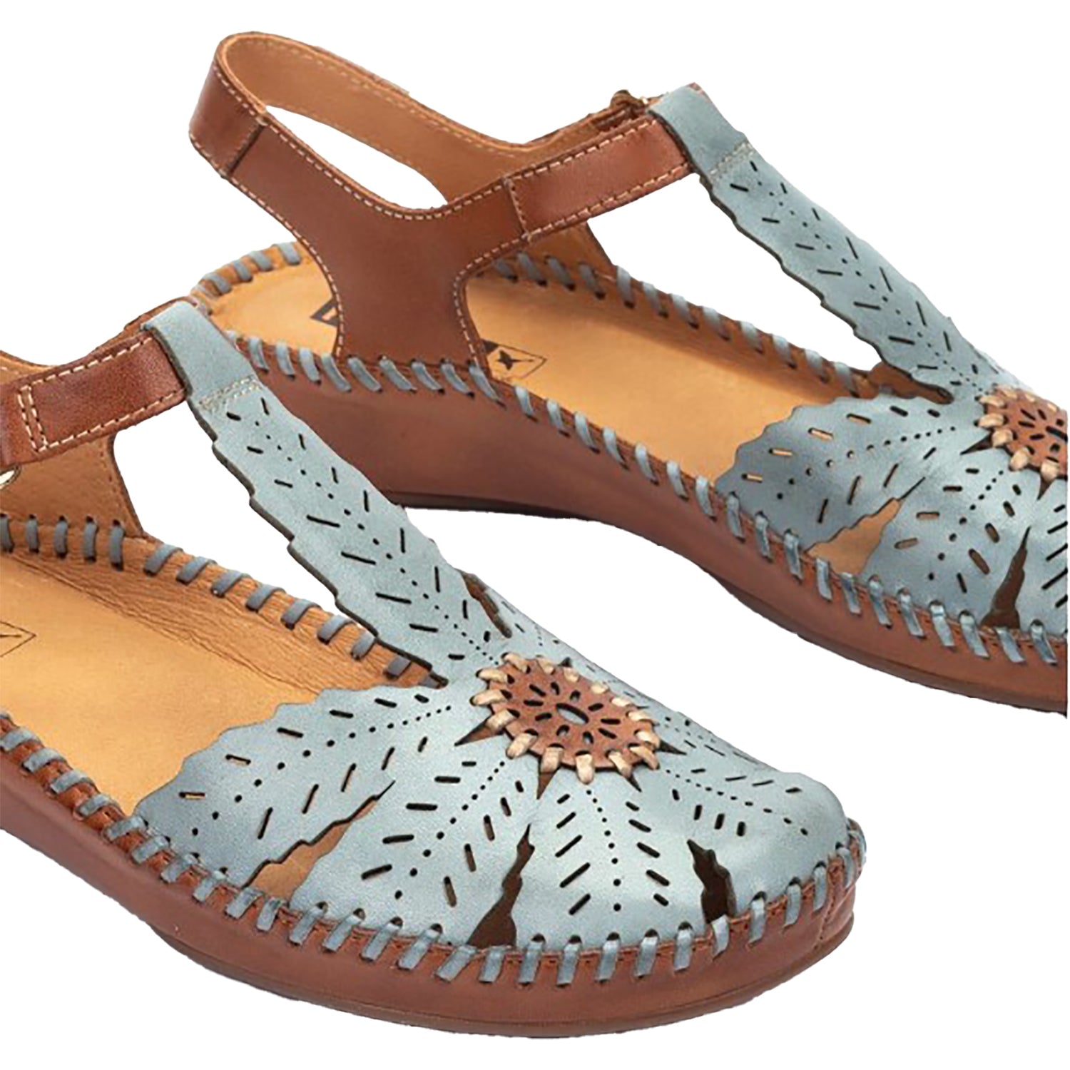 Womens Pikolinos Pikolinos P Vallarta 655-0841C1 Women's Sandals Denim Denim
