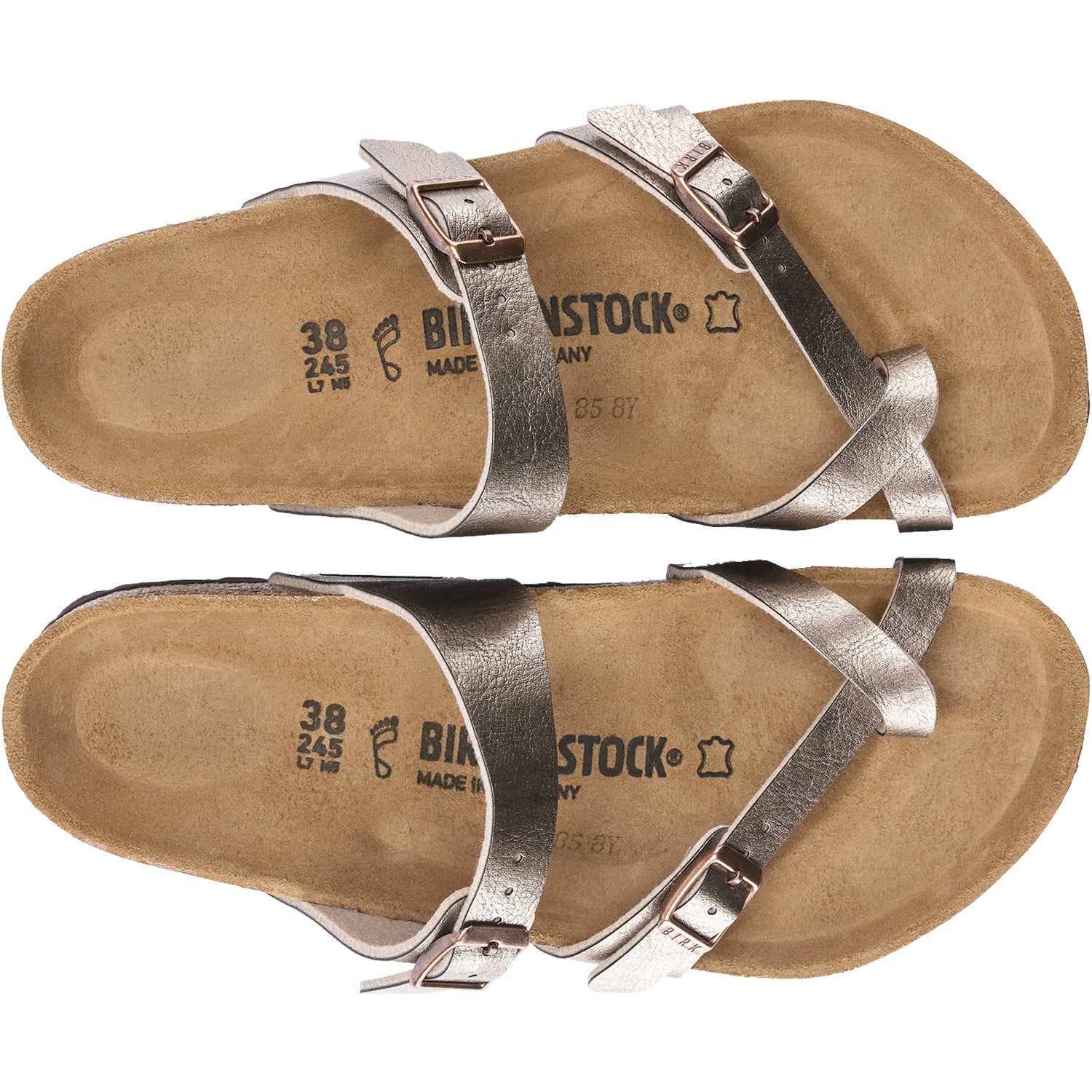 Womens Birkenstock Birkenstock Mayari Women's Sandals Graceful Taupe Birko-Flor Graceful Taupe Birko-Flor