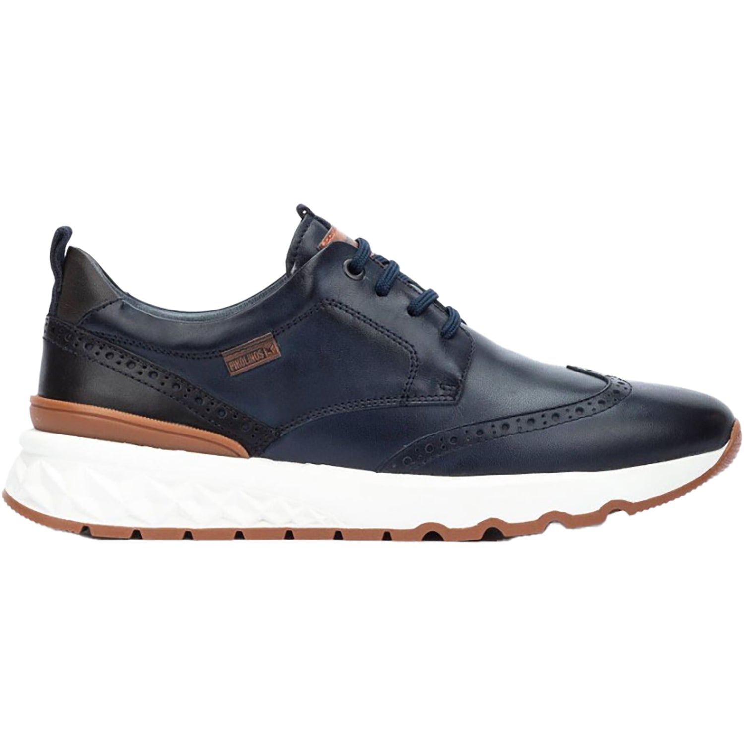 Mens Pikolinos Pikolinos Aranda M8R-4019C1 Men's Shoes Blue Leather Blue Leather