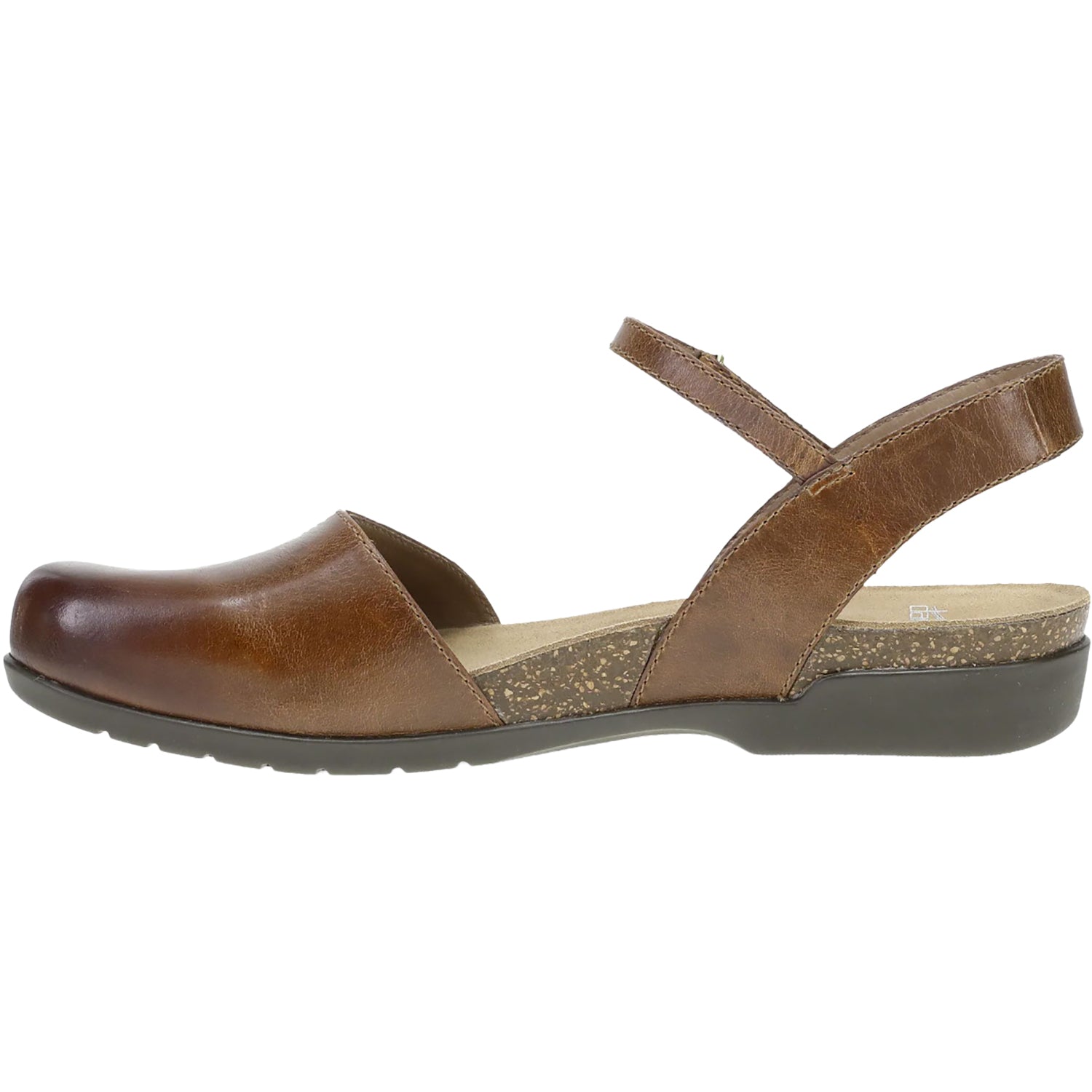 Womens Dansko Dansko Rowan Women's Shoes Tan Waxy Burnished Nubuck Tan Waxy Burnished Nubuck