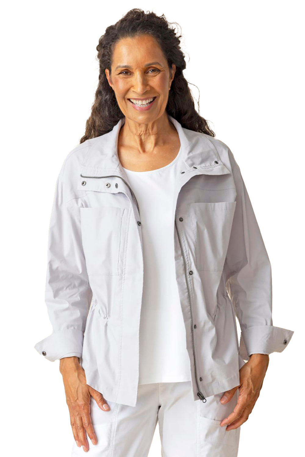 Womens Habitat Habitat Cool Tech Utility Jacket Women's Outerwear Smoke Smoke