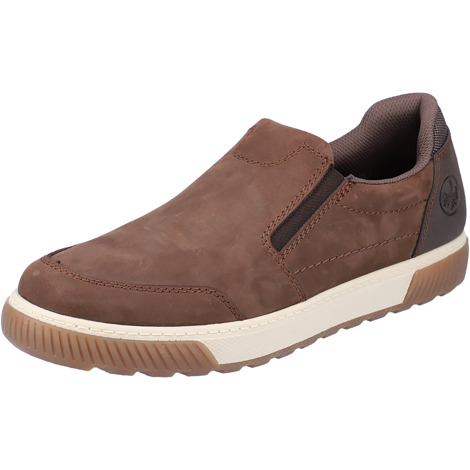 Mens Rieker Rieker 18951-25 Rex 51 Men's Slip Ons Cigar/Moro/Braun-Schwarz Cigar/Moro/Braun-Schwarz