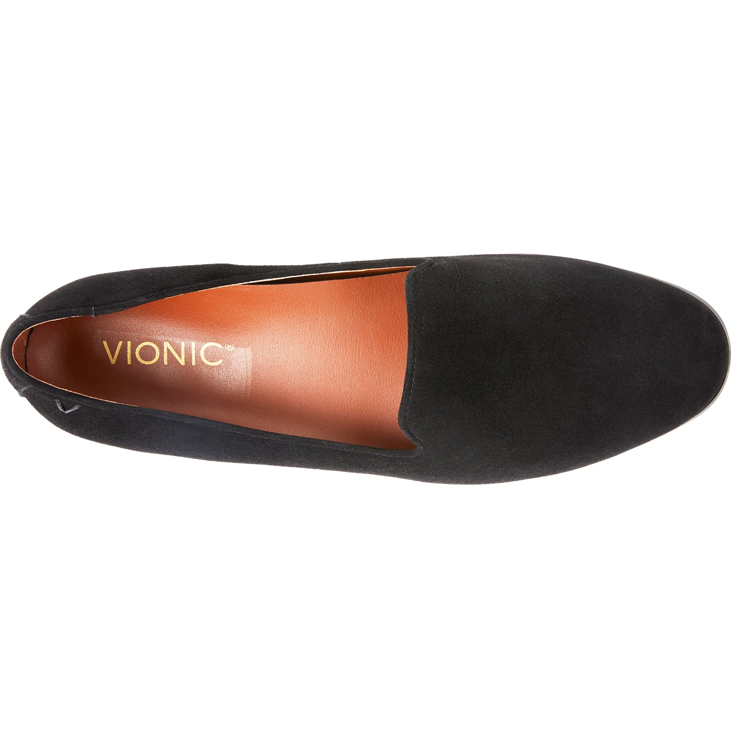 Womens Vionic Vionic Willa Women's Slip On Flats Black Suede Black Suede