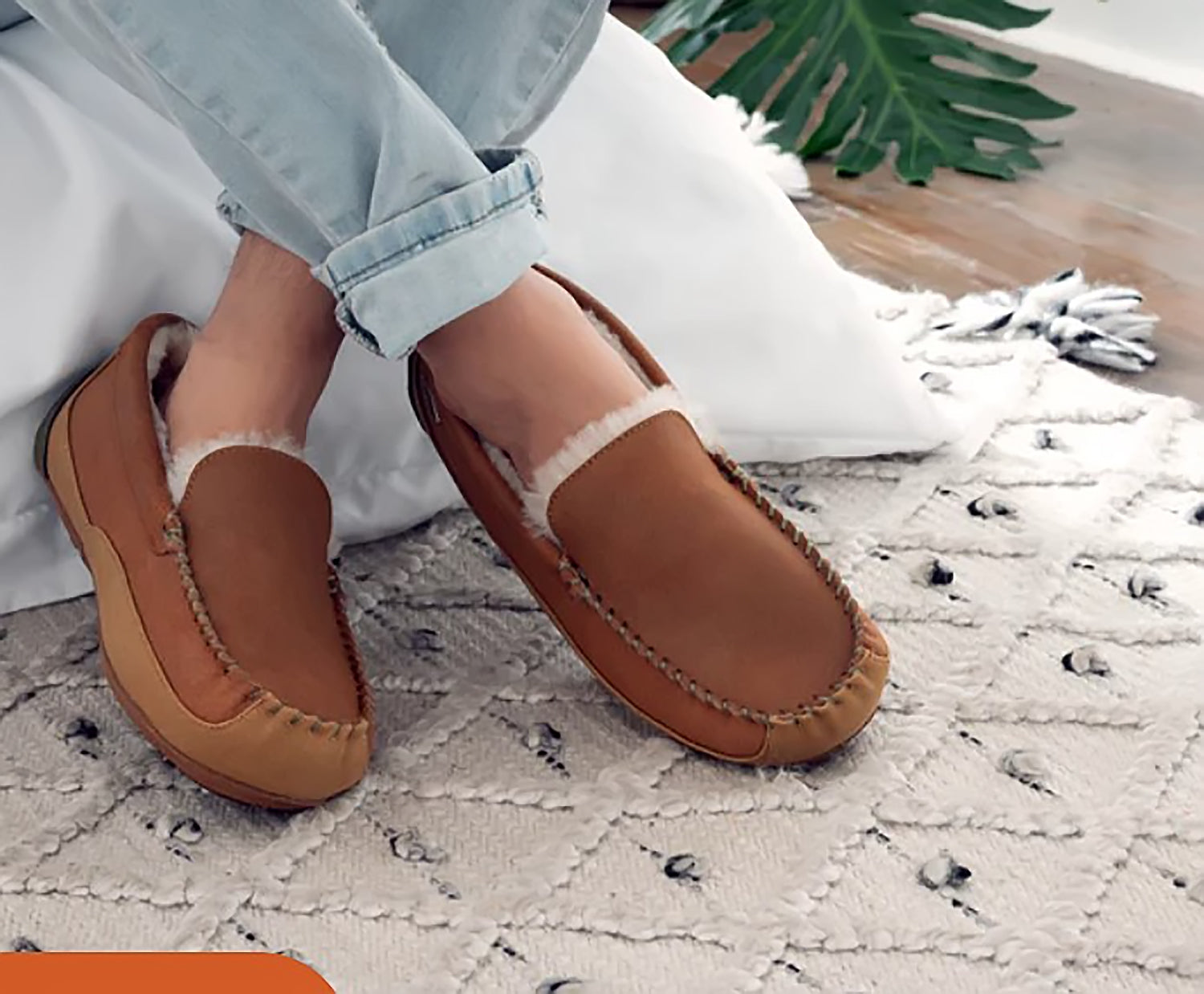 Mens Acorn Acorn Hamilton Men's Slippers Buckskin Buckskin