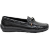 Womens Ara shoes Ara Amarillo Women's Slip On Shoes Black Calf Leather Black Calf Leather