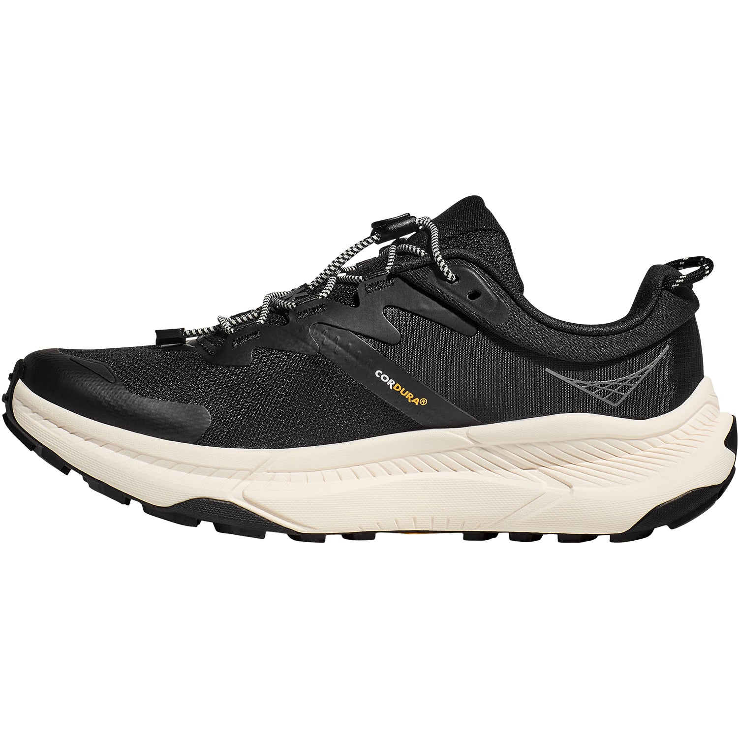 Womens Hoka one one Women's Hoka Transport Black/Alabaster Mesh Black/Alabaster Mesh