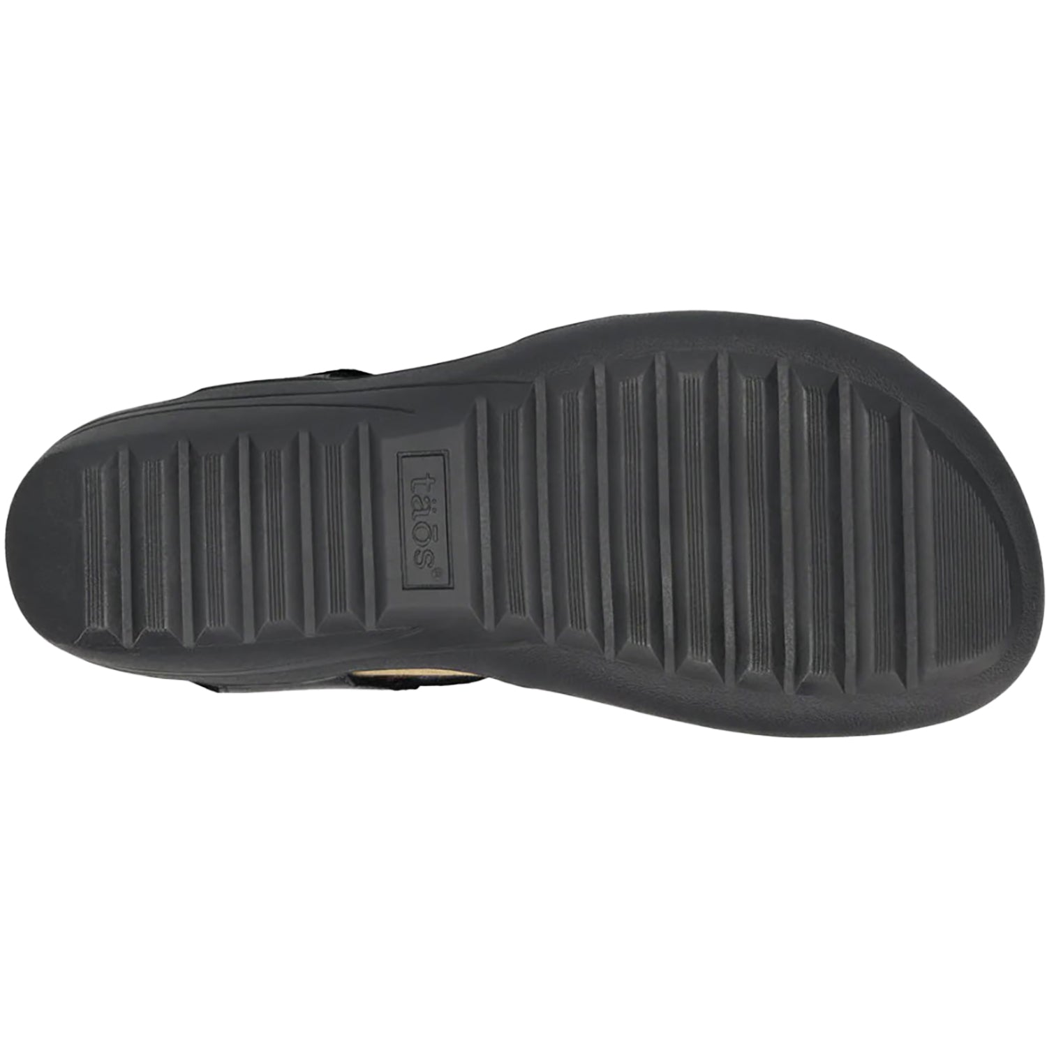 Womens Taos Taos Serene Women's Sandals Black Leather Black Leather