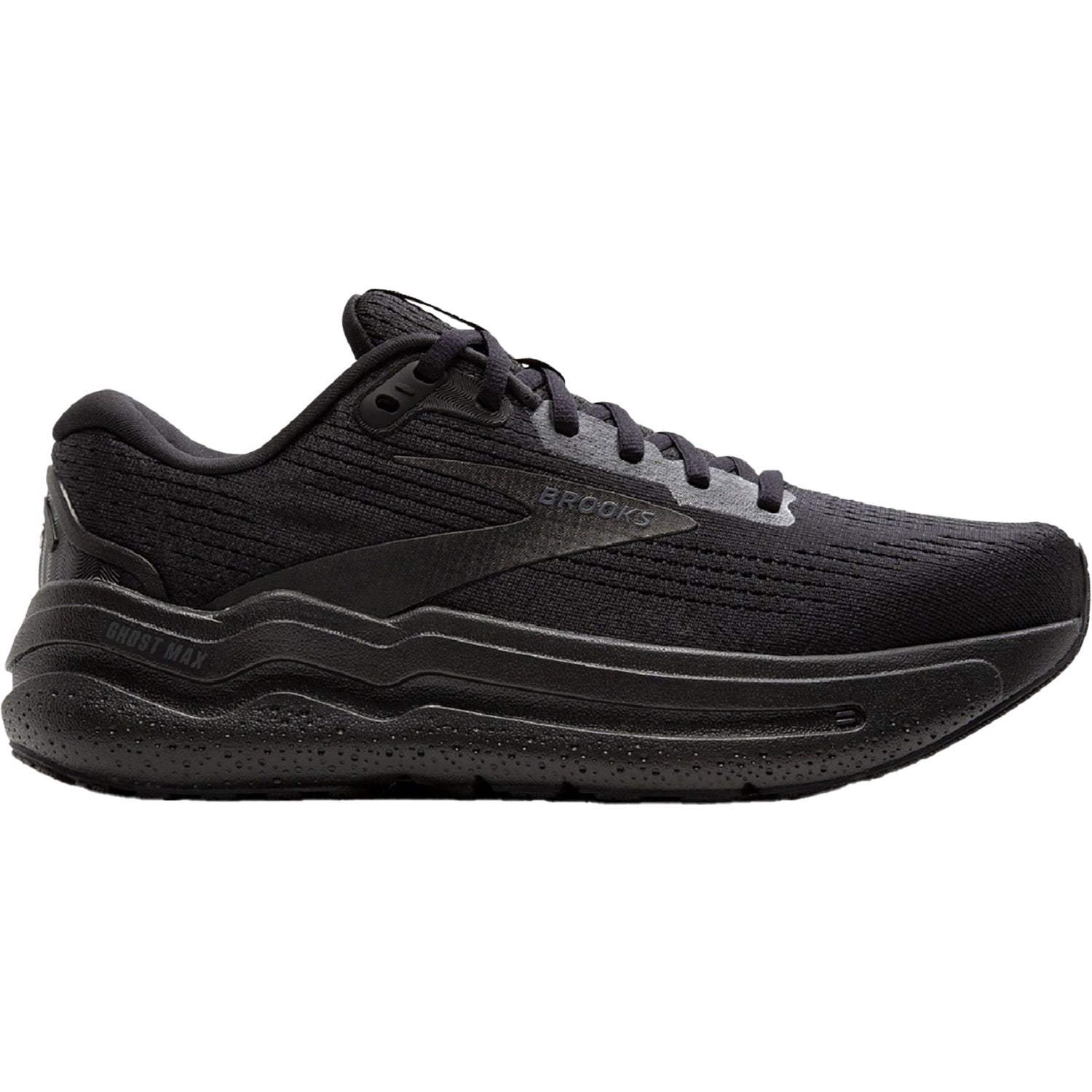Men's Brooks Ghost Max 2 Black/Black/Ebony Mesh – Footwear etc.