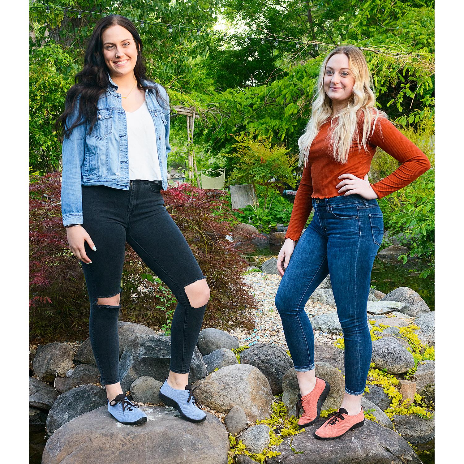 Womens Arcopedico Women's Arcopedico LS Navy Knit Fabric Navy Knit Fabric