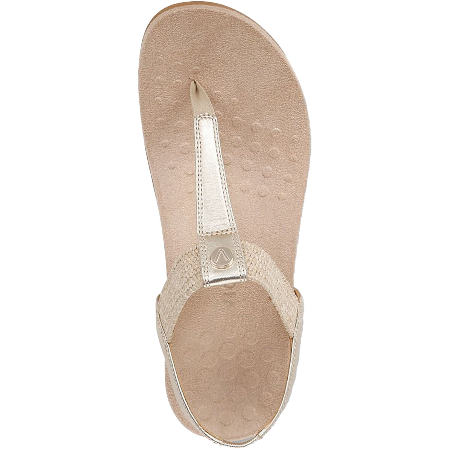 Womens Vionic Vionic Brea Women's Thong Sandals Gold Leather Gold Leather