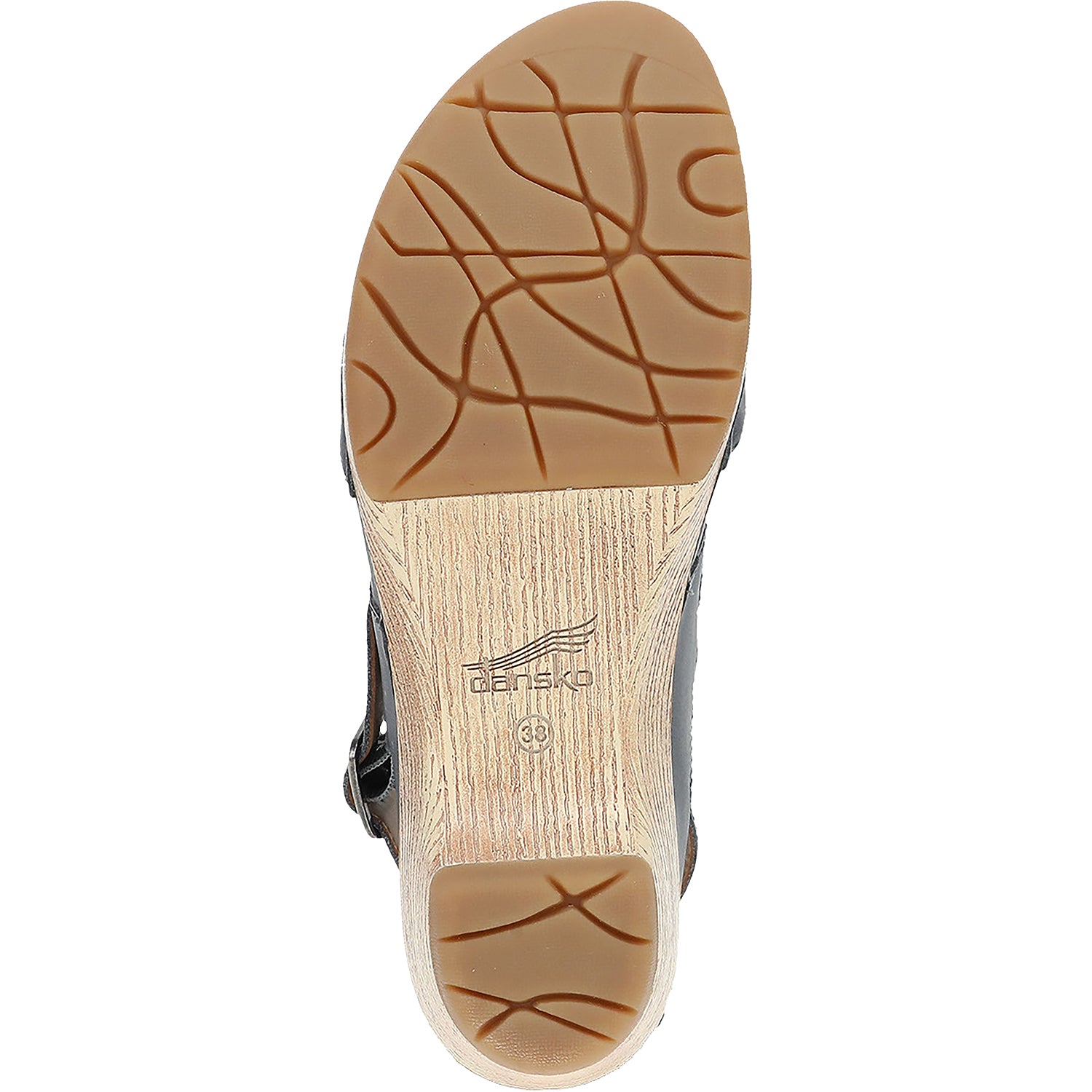 Womens Dansko Dansko Lucia Women's MJ Sandals Denim Oiled Pull Up Leather Denim Oiled Pull Up Leather