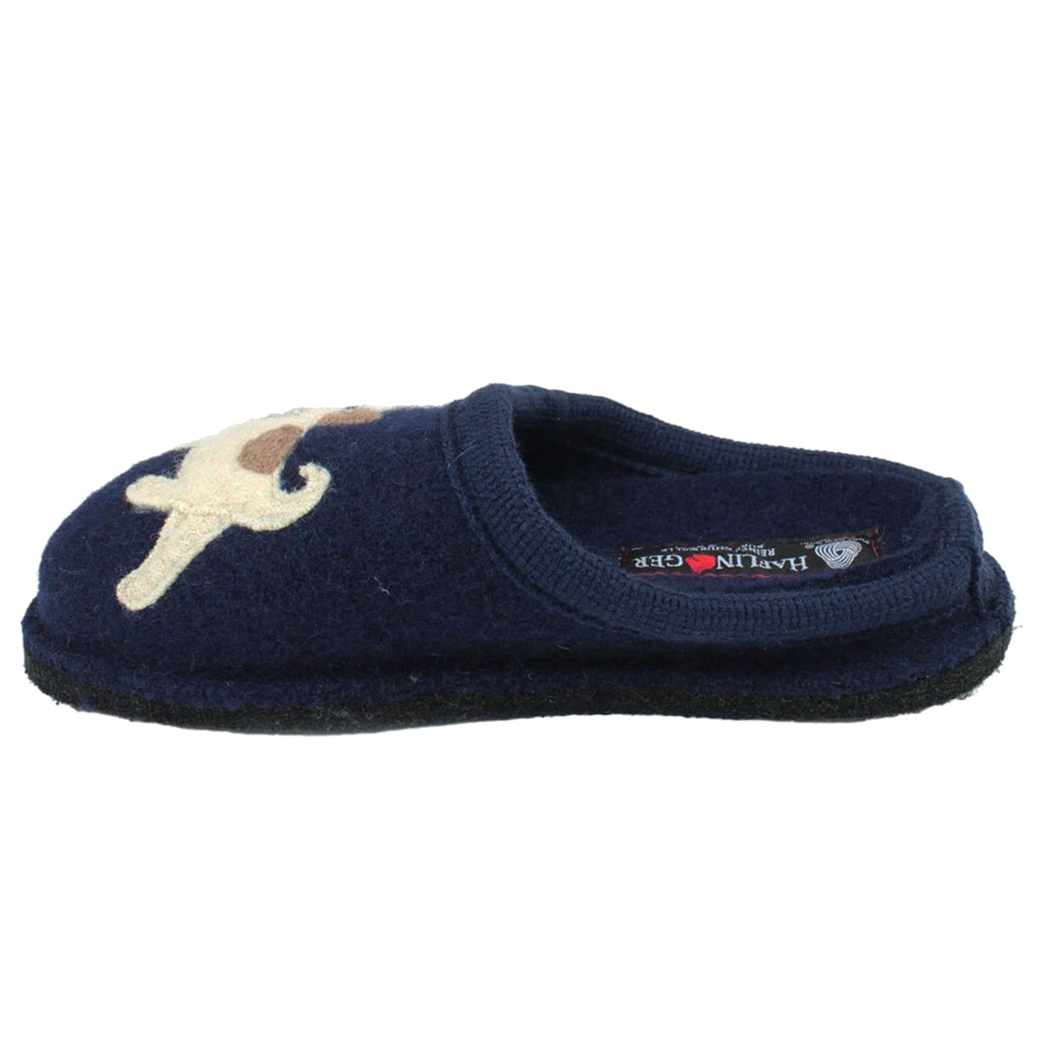 Womens Haflinger Haflinger Fido Women's Slippers Navy Navy