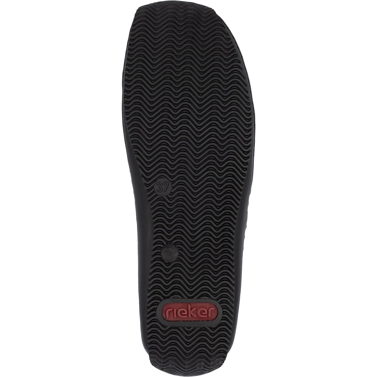 Womens Rieker Rieker L1790-00 Stretch Women's Slip Ons Black Black