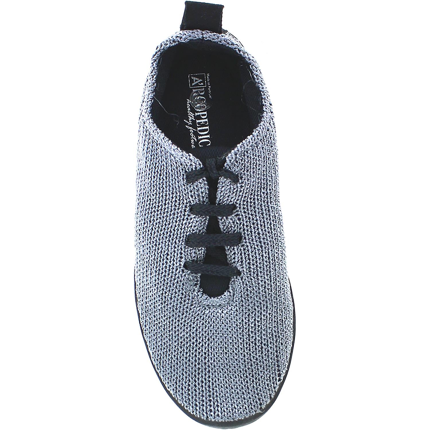 Womens Arcopedico Arcopedico LS Women's Vegan Shoes Titanium Knit Fabric Titanium Knit Fabric