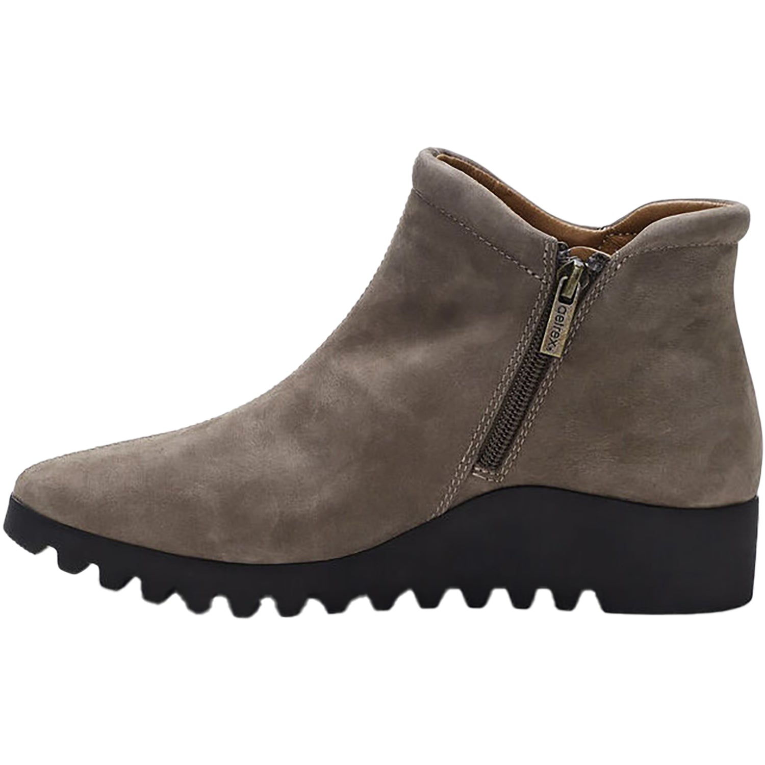 Womens Aetrex Aetrex Zoey Women's Boots Dark Taupe Nubuck Dark Taupe Nubuck