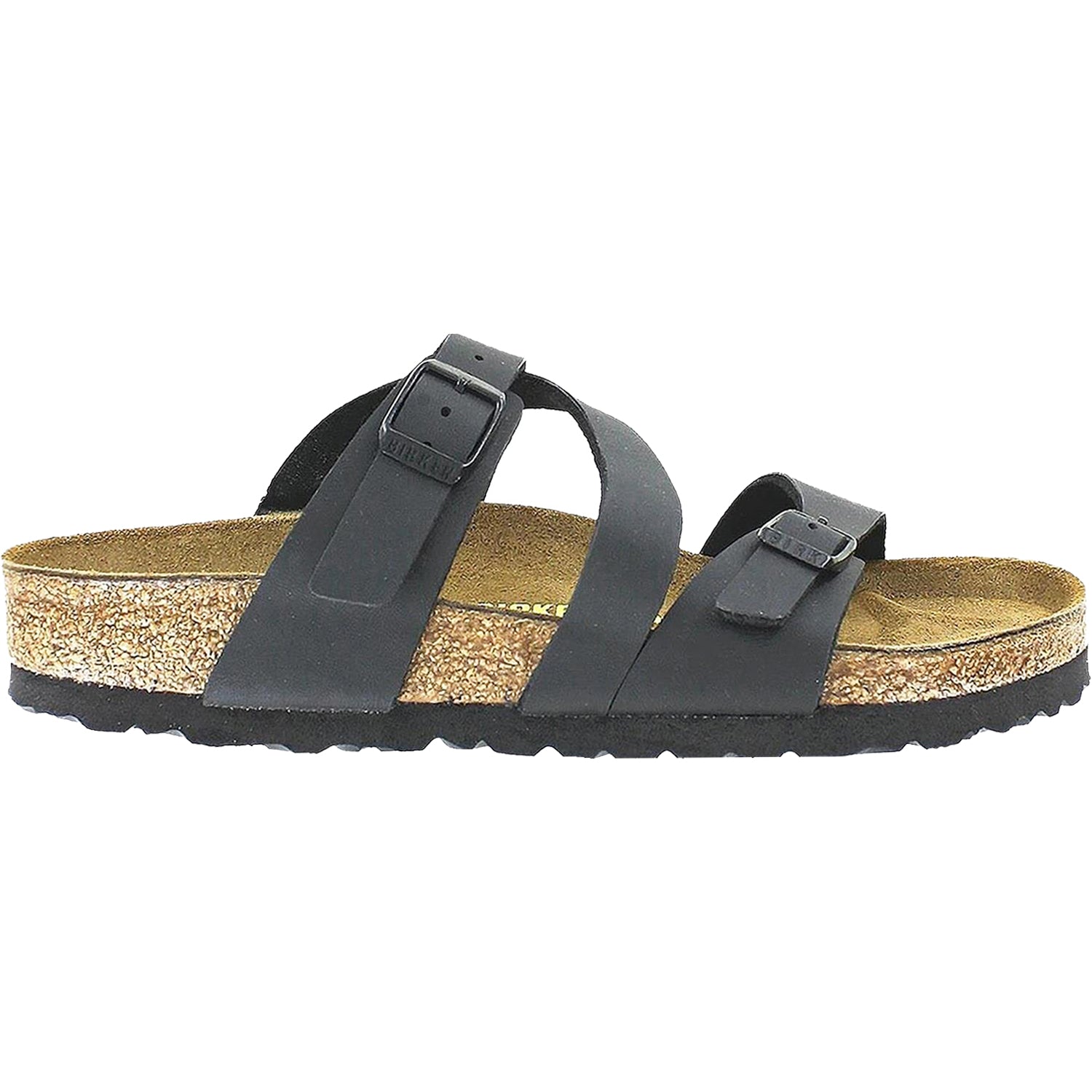 Womens Birkenstock Women's Birkenstock Salina Black Birko Flor Black Birko Flor