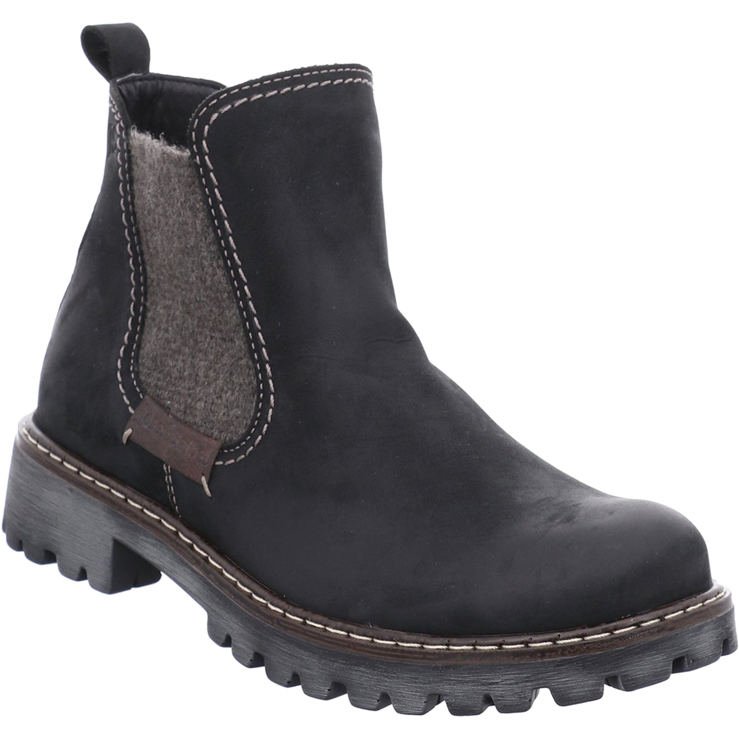 Womens Josef seibel Josef Seibel Marta 03 Women's Ankle Boots Black Leather Black Leather