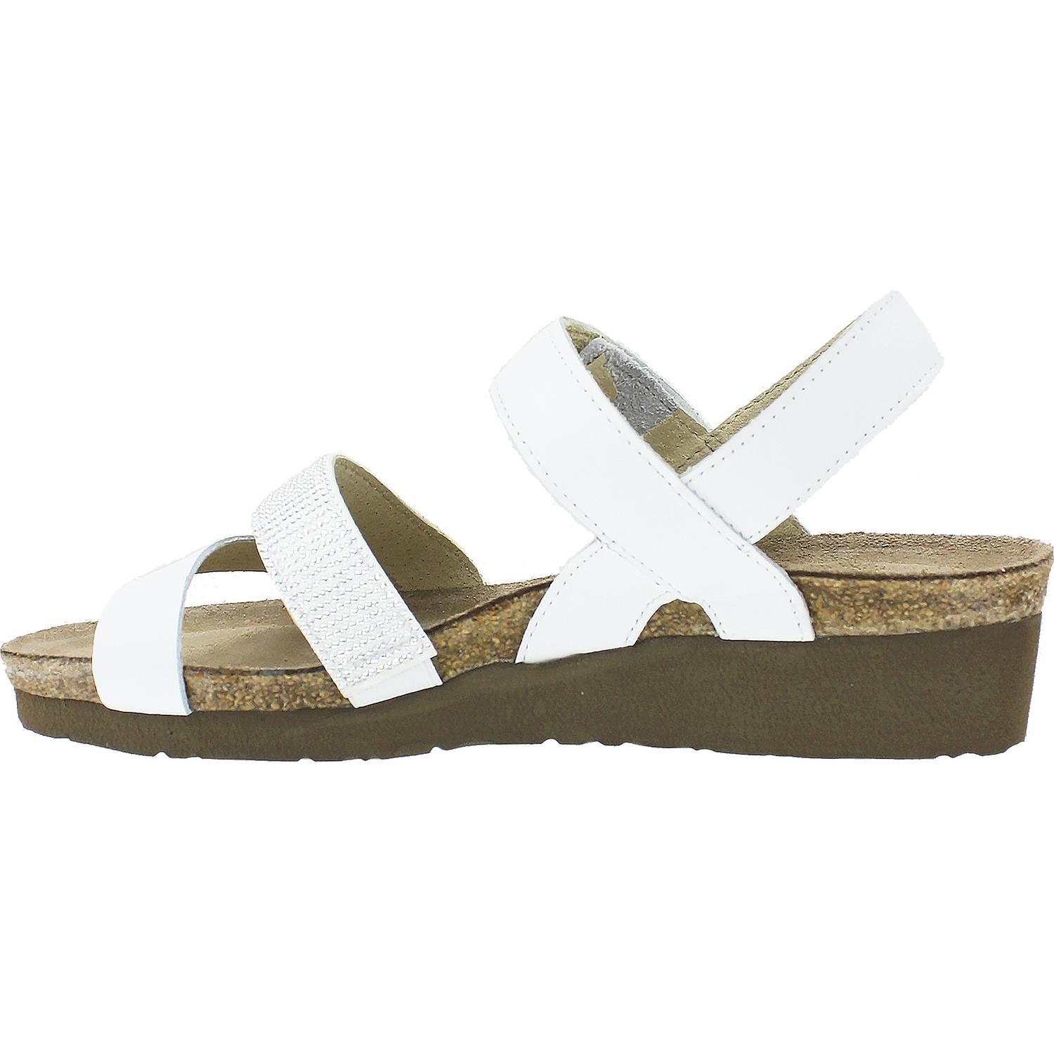 Womens Naot Naot Krista Women's Sandals White Leather White Leather