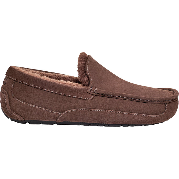 UGG Ascot Men's Slippers Dusted Cocoa Suede – Footwear etc.