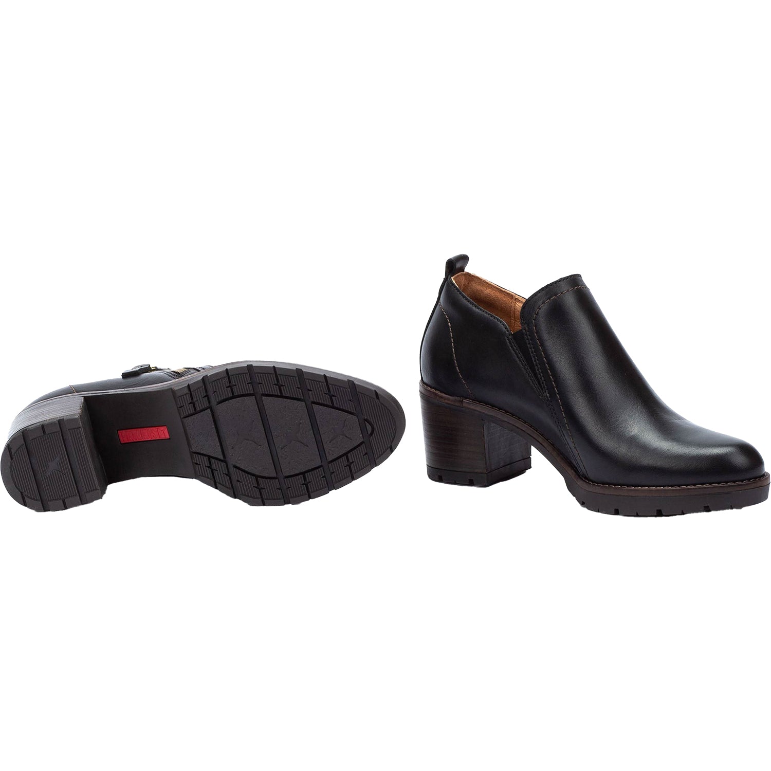 Womens Pikolinos Pikolinos Llanes W7H-7563 Women's Shoes Black Leather Black Leather