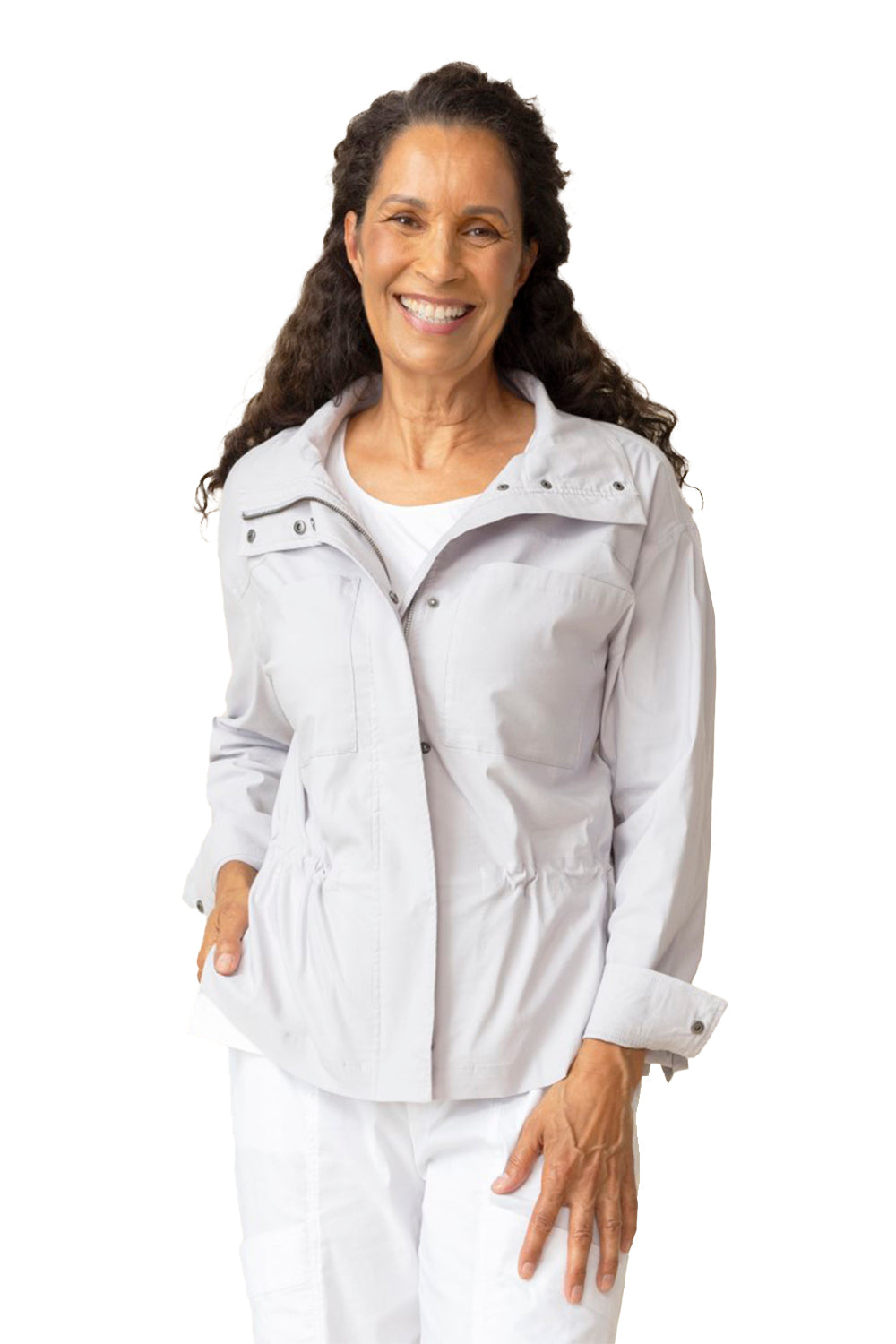 Womens Habitat Habitat Cool Tech Utility Jacket Women's Outerwear Smoke Smoke
