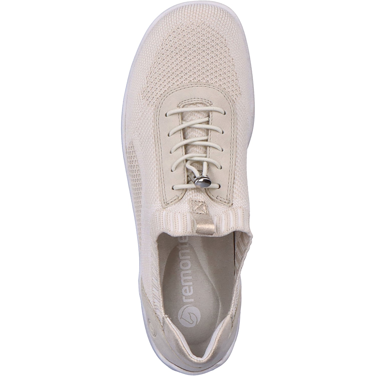 Womens Remonte Remonte R3518-60 Liv 18 Women's Sneakers Vanilla/Weiss/Crema/Muschel Fabric Vanilla/Weiss/Crema/Muschel Fabric