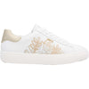 Womens Remonte Remonte D2J00-81 Women's Sporty Lace Up Shoes White/Gold Leather White/Gold Leather