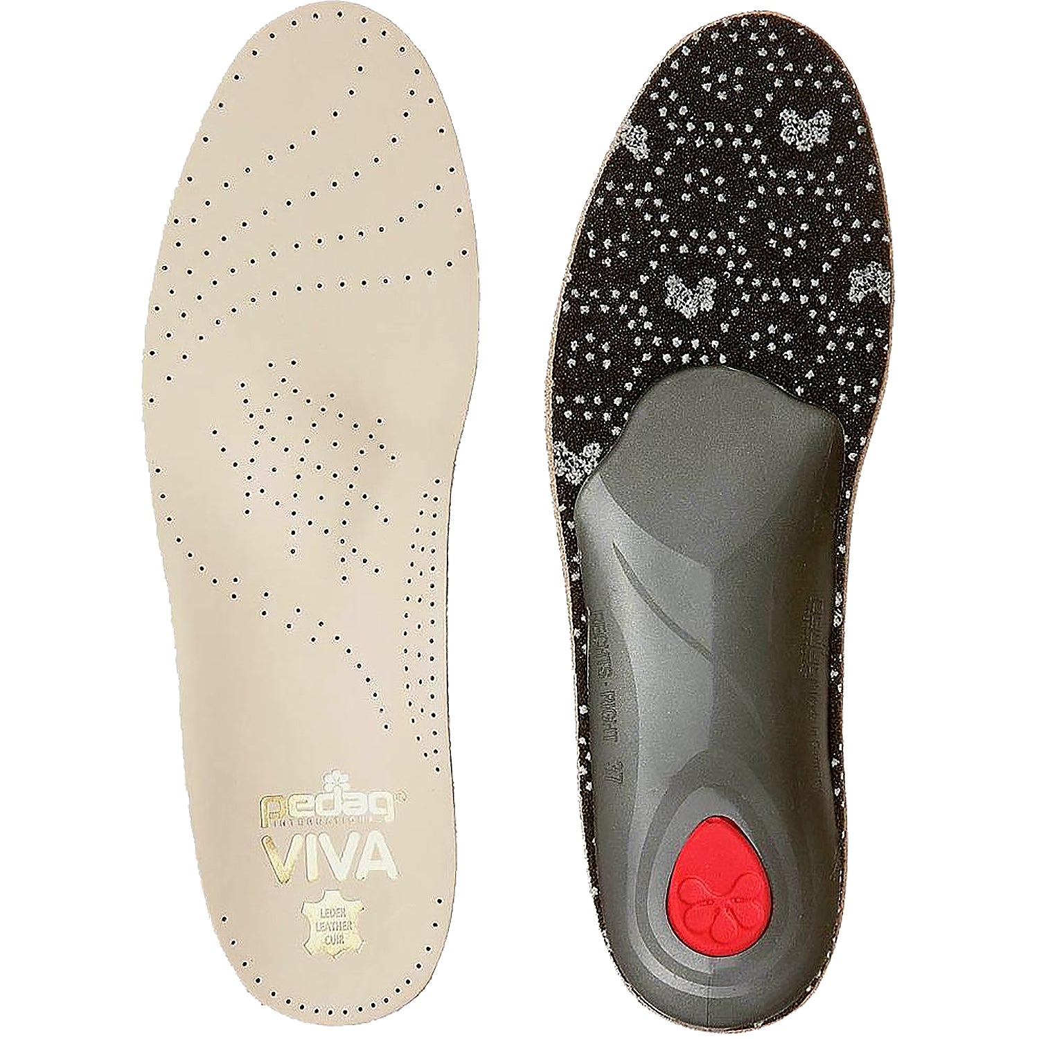 Unisex Pedag Pedag Viva Insoles Unisex Insoles Arch Supports Orthotics Tan Leather Tan Leather