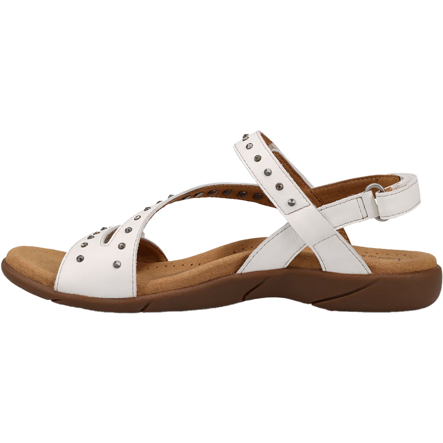 Womens Taos Taos Dazzle Women's Sandals White Leather White Leather