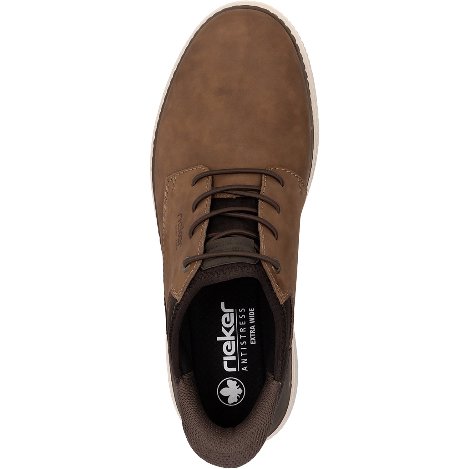 Mens Rieker Rieker B3357-24 Hands-Free Men's Hands-Free Lace Up Shoes Brown Brown