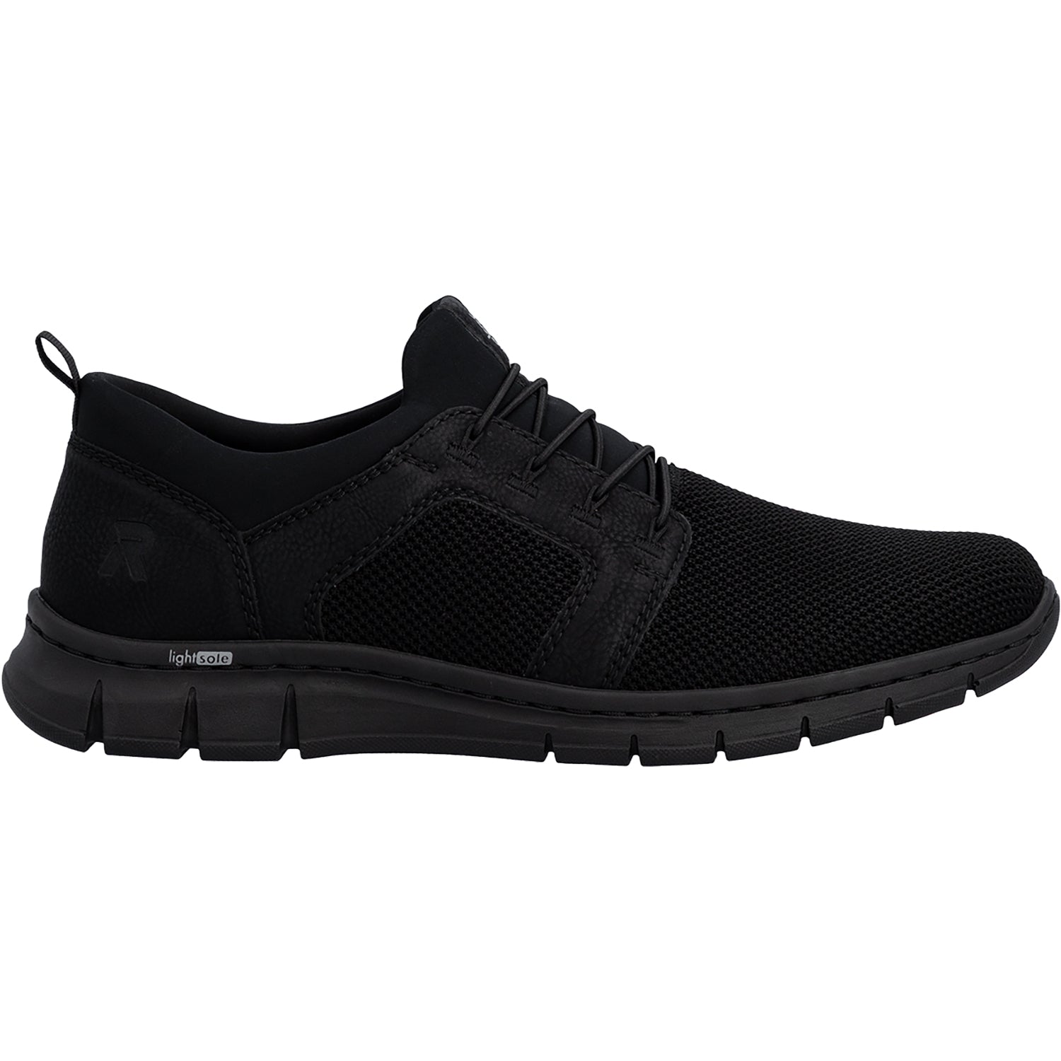 Mens Rieker Rieker B7796-01 Men's Casual Slip-Ons Schwarz/Schwarz/Schwarz Schwarz/Schwarz/Schwarz