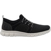 Mens Rieker Rieker B7796-02 Men's Lace Up Shoes Schwarz-Blei/Schwarz Mesh Schwarz-Blei/Schwarz Mesh