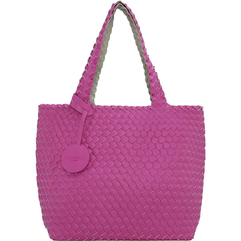 Women's Ilse Jacobsen Bag 08 Reversible Shopper Pink/Sand Synthetic