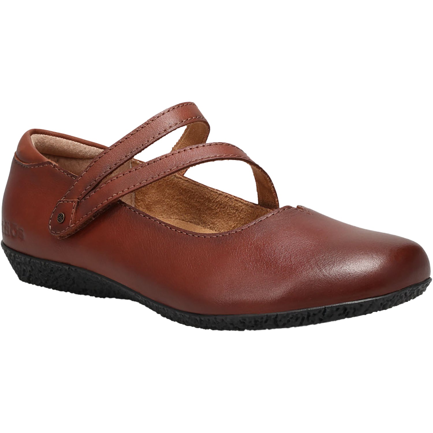 Womens Taos Women's Taos Banter Cognac Leather Cognac Leather