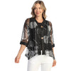 Womens Jess & jane Jess & Jane Boucle Mesh Cardigan Women's Outerwear Canvas Canvas