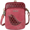  Chala Chala Bird Uni Cellphone Crossbody  Handbag Berry Berry