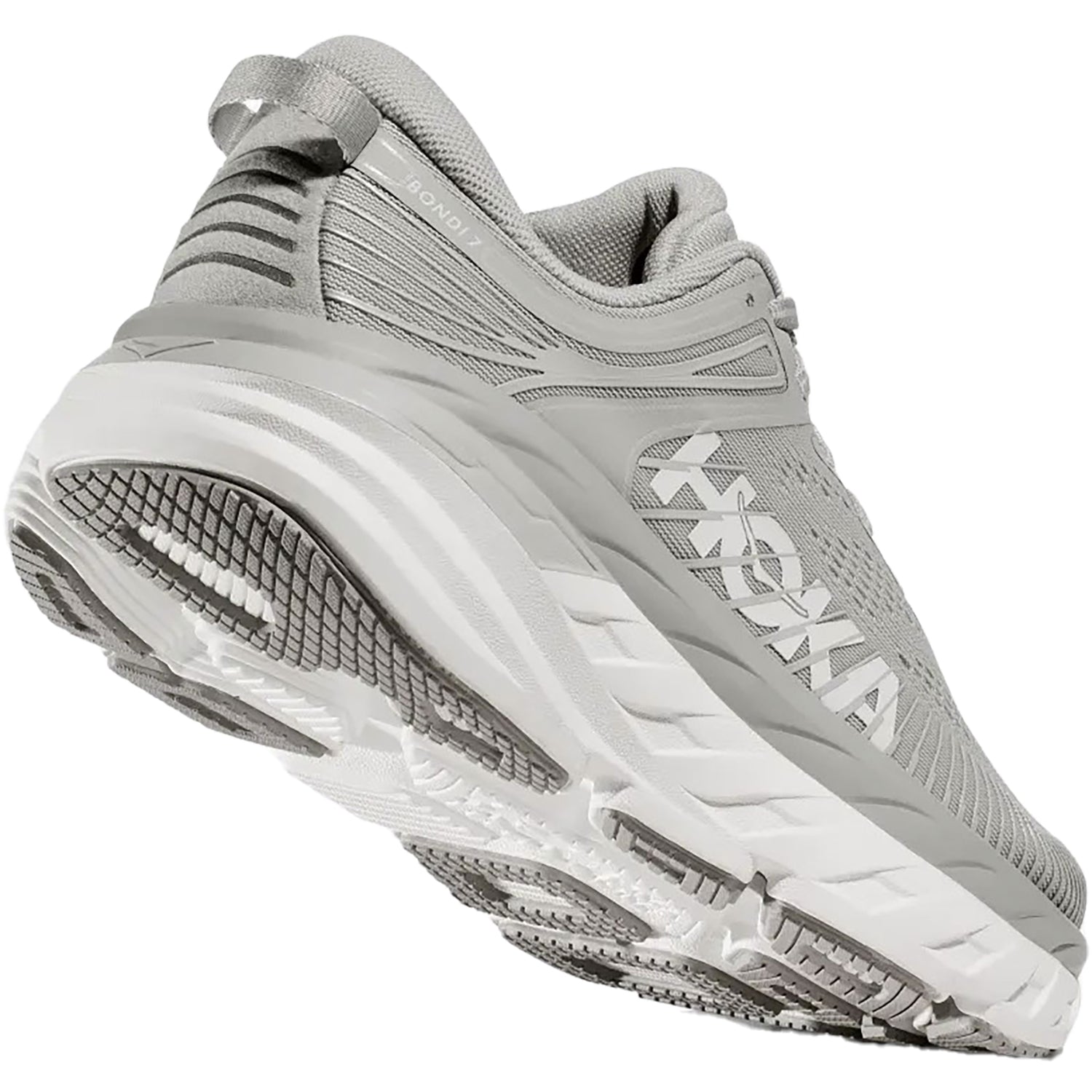 Women s Hoka One One Bondi 7 Harbor Mist White Mesh Footwear etc