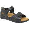 Womens Ziera Ziera Bronn Women's Sandals Black Black