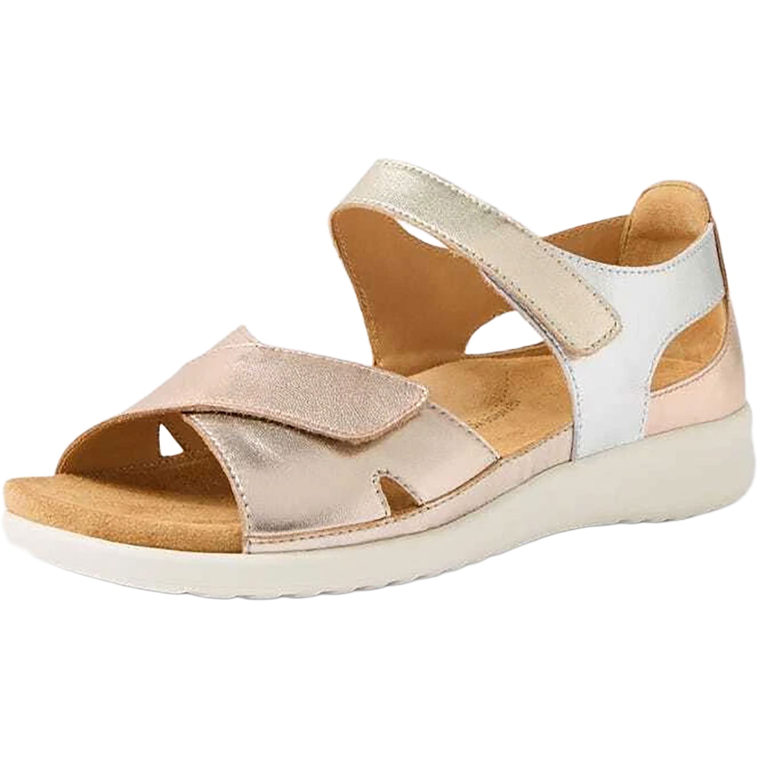 Womens Ziera Ziera Bronn Women's Sandals Metallic Multi Metallic Multi