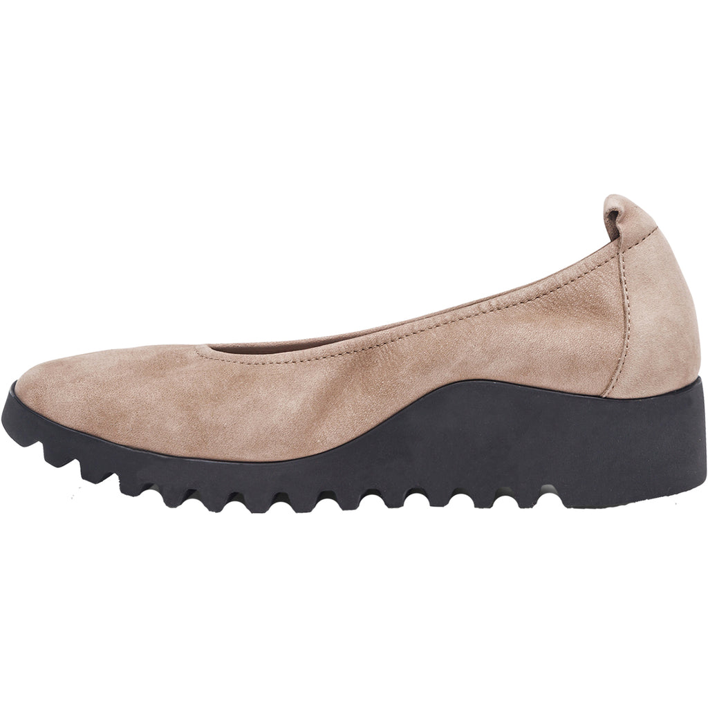 Womens Aetrex Women's Aetrex Brianna Taupe Suede Taupe Suede
