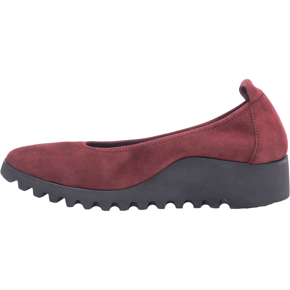 Aetrex Brianna Burgundy | Women's Slip-On Shoes | Footwear etc.