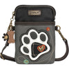 Womens Chala Chala Paw Cellphone Crossbody Purses & Handbags Grey Grey